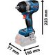 BOSCH.KEY UD.1/2" GDS 18V-750 C SOLO 750Nm LB