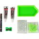 LeanToys Zestaw DIY Diamentowy Renifer DIY Kryształki Brelok 3D Biały