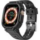 Apple WiWU - Pasek do smartwatcha Wi-WB014 2w1 Armor Watch Band 49mm - czarny
