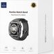 Apple WiWU - Pasek do smartwatcha Wi-WB014 2w1 Armor Watch Band 49mm - czarny