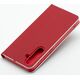 Kabura LUNA Book Carbon do XIAOMI Redmi Note 14 4G (GLOBAL - 163.25mm x 76.55mm x 8.16mm) czerwony