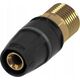 Tece Μεταβατικός νίπελ από ορείχαλκο GZ 16mm x 1/2" (8610102)