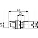Tece Μεταβατικός νίπελ από ορείχαλκο GZ 16mm x 1/2" (8610102)