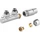 Invena INVENA DUOPLEX ΓΙΑ ΚΑΤΩ ΣΥΝΔΕΣΗ 50MM ΧΡΩΜΙΟ - CZ-88-015