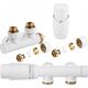 Invena INVENA DUOPLEX ΓΙΑ ΚΑΤΩ ΣΥΝΔΕΣΗ 50MM ΛΕΥΚΟ - CZ-89-015