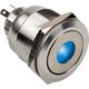 DimasTech DimasTech Βανδαλισμού διακόπτης/κουμπί 25mm, Silverline Dot - RGB