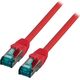 EFB EFB RJ45 Patchkabel S/FTP, Cat.6A, LSZH, 0,25m, rot