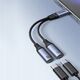 Adapter AV Joyroom Adapter DAC 2w1 Joyroom SY-C03 USB-C do 2x USB-C - czarny