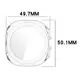 Bizon Case+Glass Watch Samsung Galaxy Watch Ultra 47 mm clear