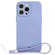 Bizon Case Silicone Magnetic Apple iPhone 16 Pro grey