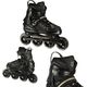 Nils Extreme NA1128 CZARNO-ZŁOTE ROZM. XL(43-45) ŁYŻWOROLKI NILS EXTREME