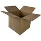 KARTON KLAPOWY, pudełko zrobione z tektury 3W 3 warstwowej, kolor szaro/brązowy, 200X120X80mm 320G/M2 30 SZTUK