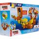 SONIC Go Go Racers Zestaw Delux, pojazd