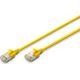 Digitus CAT 6A klasa Ea, F/FTP, skrętka patch, Cu, LSZH, AWG 32/7, długość: 3 m, żółty
