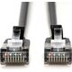 Digitus CAT 6A klasa Ea, F/FTP, skrętka patch, Cu, LSZH, AWG 32/7, długość: 0,3 m, czarny