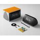 Głośnik Bluetooth Jabees Trivox 7w Wodoodporny Ip66 + Aux Radio Fm Microsd / Szaro - Zielony / Aqua