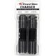 Λαβές τιμονιού Lizard Skins LIZARDSKINS CHARGER LOCK-ON μαύροι σφιγκτήρες 130mm μαύρο - LZS-LOCDS100