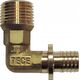 Tece Γωνιακός σύνδεσμος GZ 25x3/4" ορείχαλκος - 707525