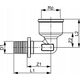 Tece Γωνιακός σύνδεσμος 90° 20mm x 3/4" ορείχαλκος (708002)