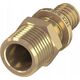 Tece Μεταβατικός νίπελ GZ 16mm x 1/2" ορείχαλκος (705502)
