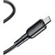 Kabel USB Vipfan USB-A - microUSB 1 m Czarny (X11MK-black)