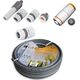 Bradas Zestaw ogrodowy White Silver Plus 30m uniwersalny (WL-W2B30)