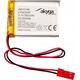 Akumulator Li-Po LP503040 Akyga AKY0185 3.7V / 550mAh PCM złącze JST 2-Pin 150mm