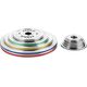 TOS05 TALERZ OLIMPIJSKI STALOWY KALIBROWANY 0.5 KG HMS