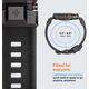 SPIGEN futerał DURAPRO ARMOR do APPLE Watch 6/7/8/9/10/SE/ULTRA 1/2 (44/45/46/49 mm) black