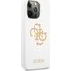 Guess Guess GUHCP13LLS4GGWH iPhone 13 Pro / 13 6,1" biały/white hard case Silicone 4G Logo