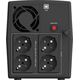UPS Infosec Zasilacz awaryjny UPS 1600VA 900W 2x 9Ah 4x FR/Schuko