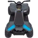 Quad McLaren Racing MCL 35 dla dzieci Szary + Pilot + Wolny Start + EVA + Audio LED