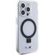 BMW BMHMP15LURST iPhone 15 Pro 6.1" przeźroczysty/clear hardcase Ring Stand M Collection MagSafe
