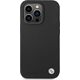 BMW BMHCP15LSILBK iPhone 15 Pro 6.1" czarny/black Silicone Metal Logo