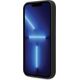BMW BMHCP15LSILBK iPhone 15 Pro 6.1" czarny/black Silicone Metal Logo