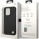 BMW BMHCP15LSILBK iPhone 15 Pro 6.1" czarny/black Silicone Metal Logo