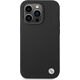 BMW BMHCP15LSILBK iPhone 15 Pro 6.1" czarny/black Silicone Metal Logo