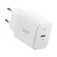 Network charger Spigen Essential EE201EU 1-port USB-C Network Charger 20W White