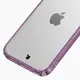 Bizon Case Halo for Apple iPhone 15 transparent-purple