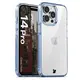 Bizon Case Halo for Apple iPhone 14 Pro transparent-blue