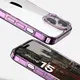 Bizon Case Halo for Apple iPhone 15 transparent-purple