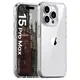 Bizon Case Halo for Apple iPhone 15 Pro Max transparent