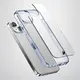 Bizon Case Halo for Apple iPhone 15 transparent-blue