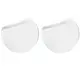Bizon Glass Watch Hydrogel Garmin Instinct 3 50mm [2 PACK]
