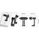 Uchwyt na Statyw 360s 2x ISO 1/4 3/8 Arca Swiss UKA na Telefon / ULANZI MA53