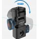 Adapter Uchwyt do Statyw Studyjny 12mm 16mm na Aparat Kamera Lampa 1/4" ISO / LA04