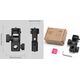Adapter Uchwyt do Statyw Studyjny 12mm 16mm na Aparat Kamera Lampa 1/4" ISO / LA04
