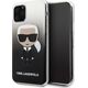Karl Lagerfeld Karl Lagerfeld iPhone 11 Pro KLHCN58TRDFKBK czarny hard case Gradient Iconic Karl