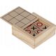 Παιχνίδι τρίλιζα ξύλινο Mega Creative κύβος 8x8x3 MC WOOD 200