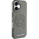 Etui Karl Lagerfeld IML Rhinestones Karl  Head do iPhone 16 czarny